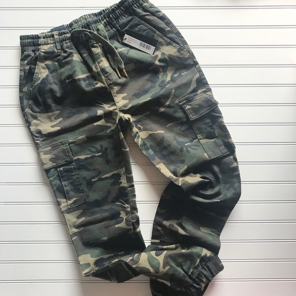 Camo cargo jogger